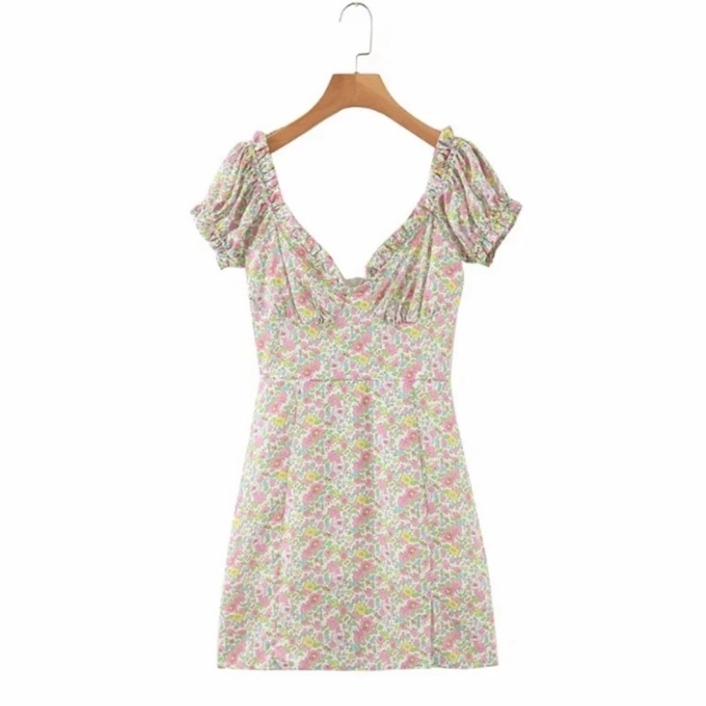 Addison Puff Sleeve Dress